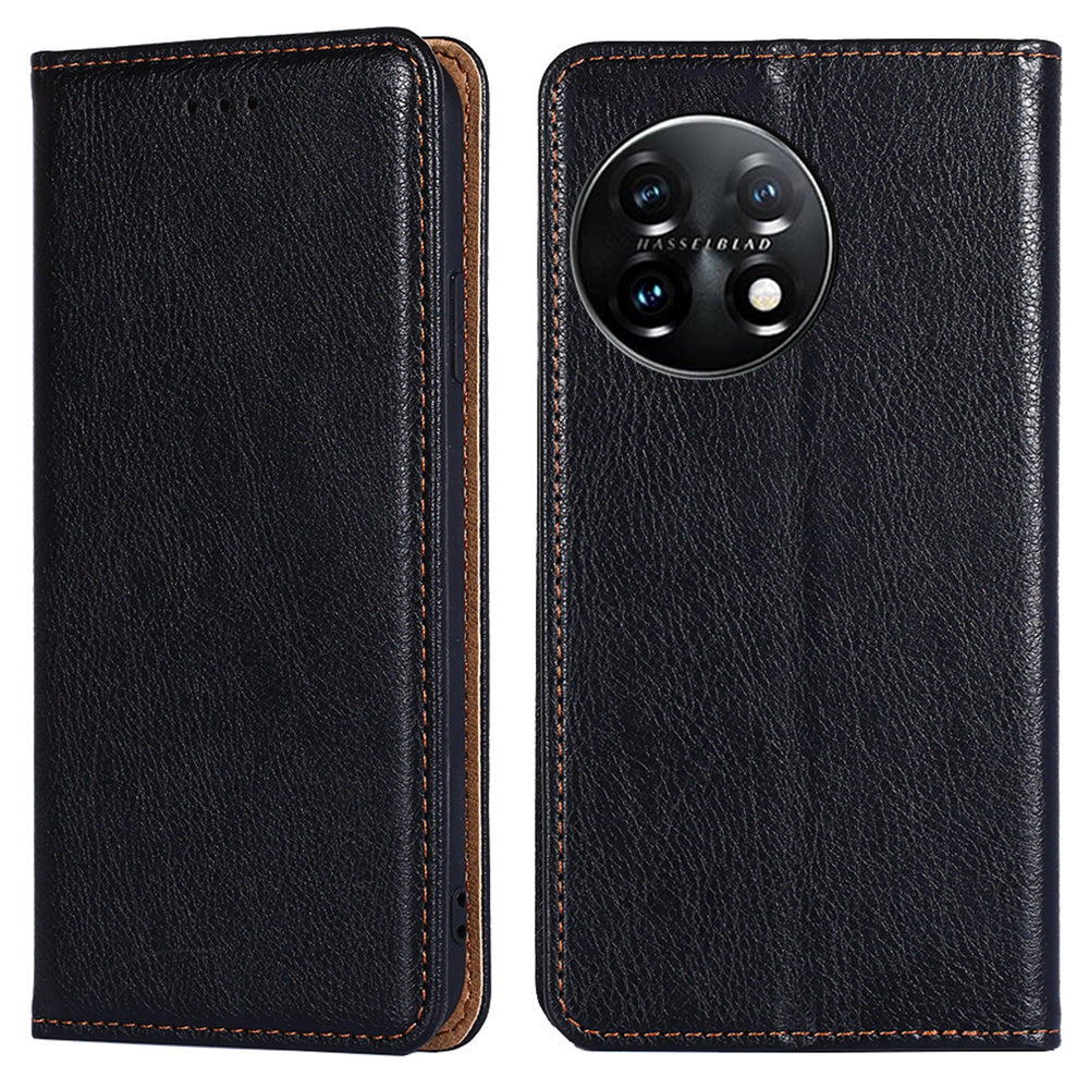 Magnetic Phone Case For OnePlus 11 5G PU Leather Protective Anti-scratch Cell Phone Cover with Wallet Stand Magnetic Phone Case For OnePlus 11 5G PU Leather Protective Anti-scratch Cell Phone Cover with Wallet Stand